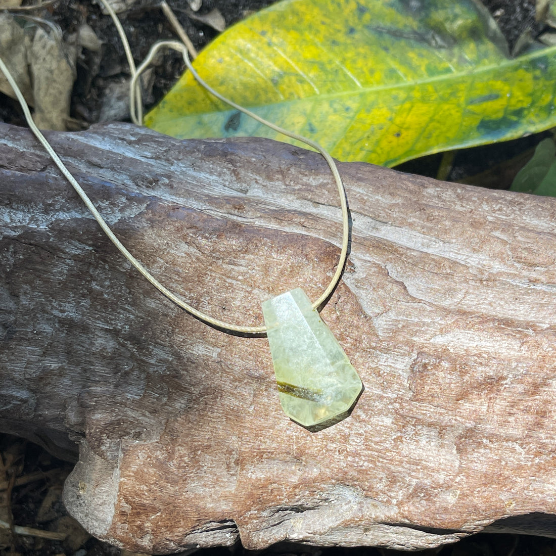 "African Night" Prehnite Trapezoid Cut Stones