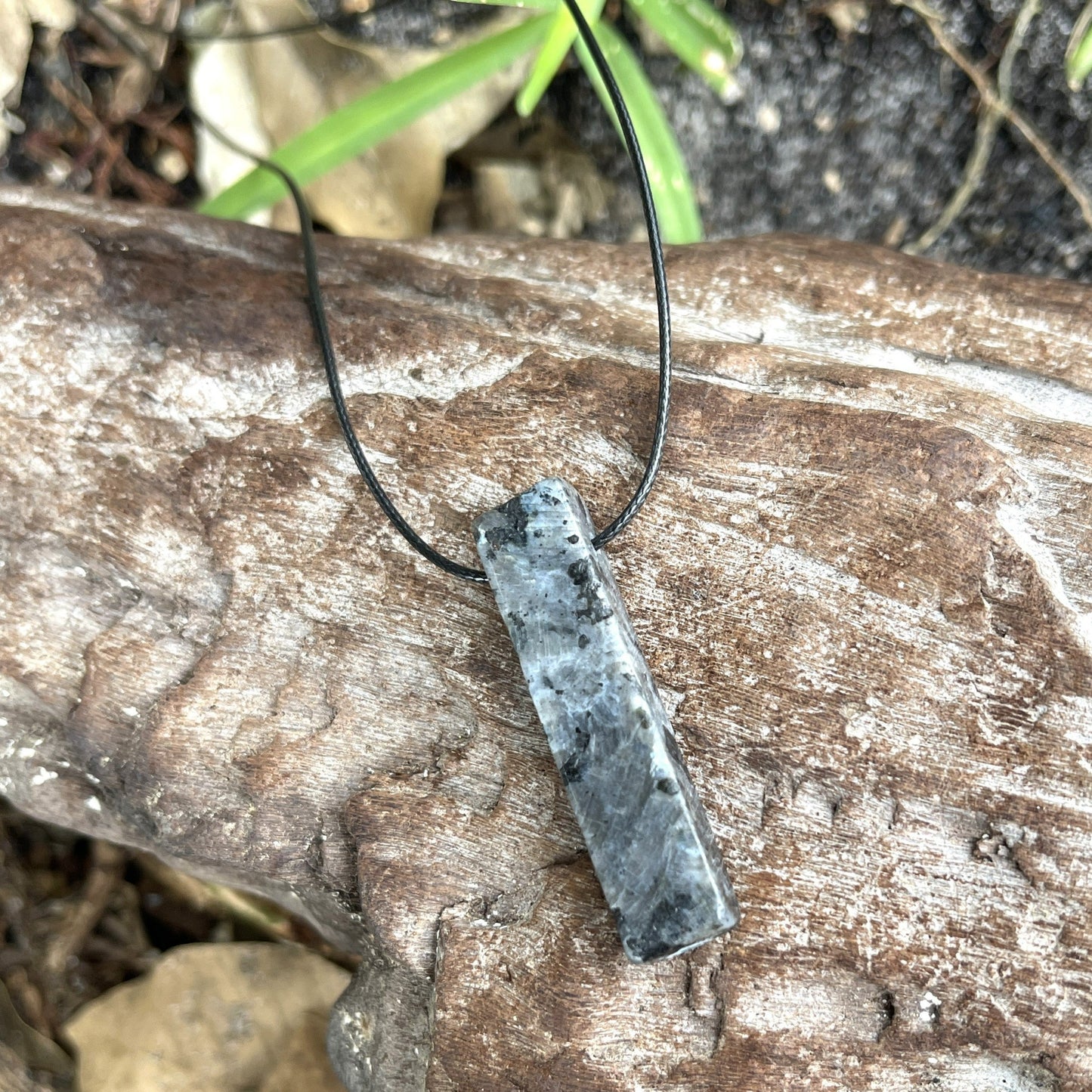 Norwegian moonstone labradorite necklace