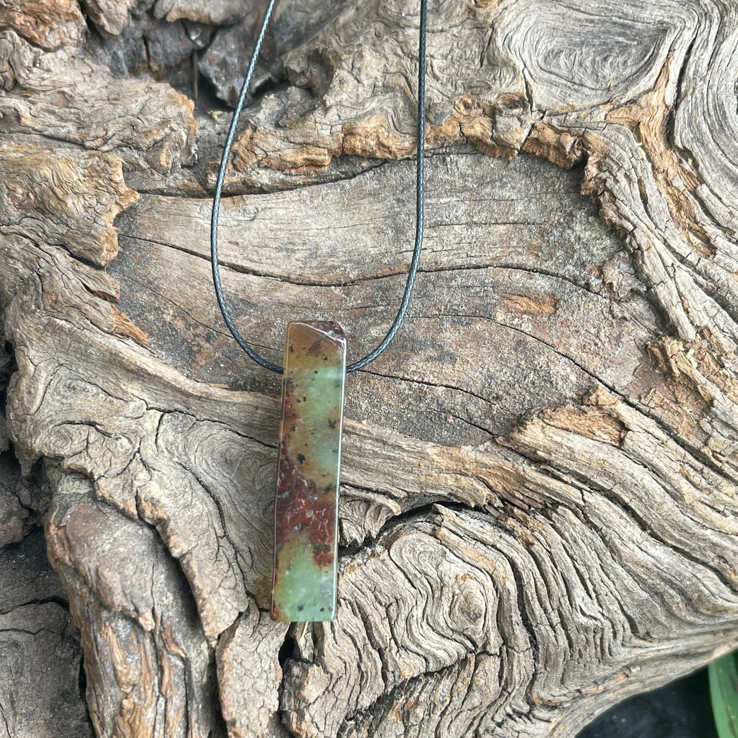 chrysoprase pendant necklace