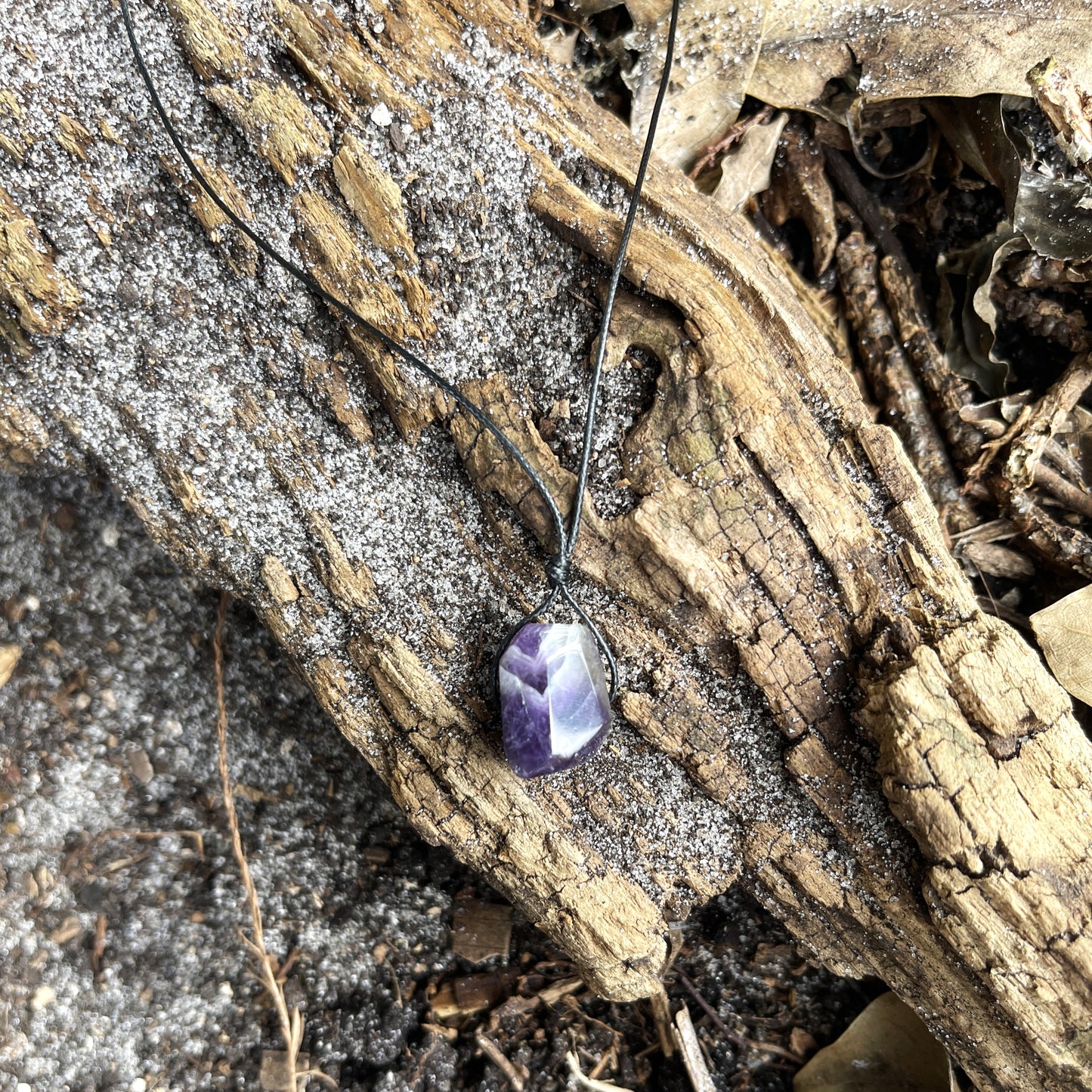 purple amethyst necklace