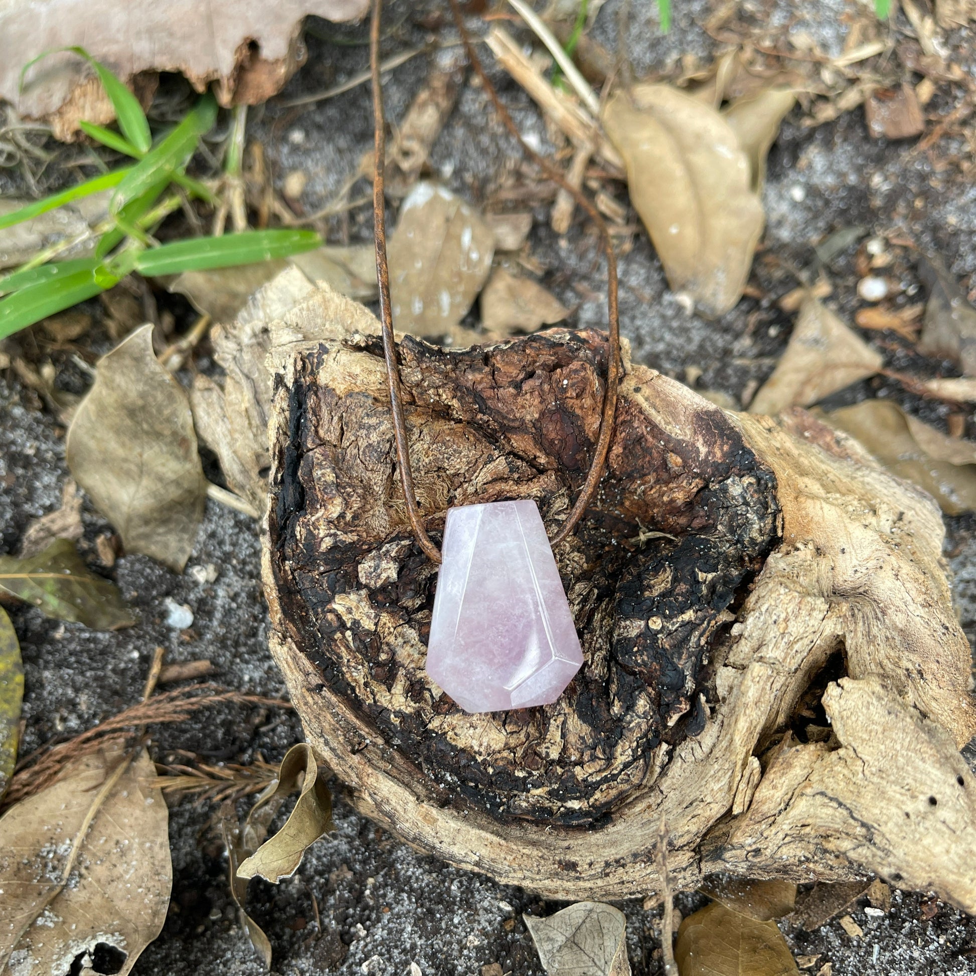 pink rose quartz jewelry