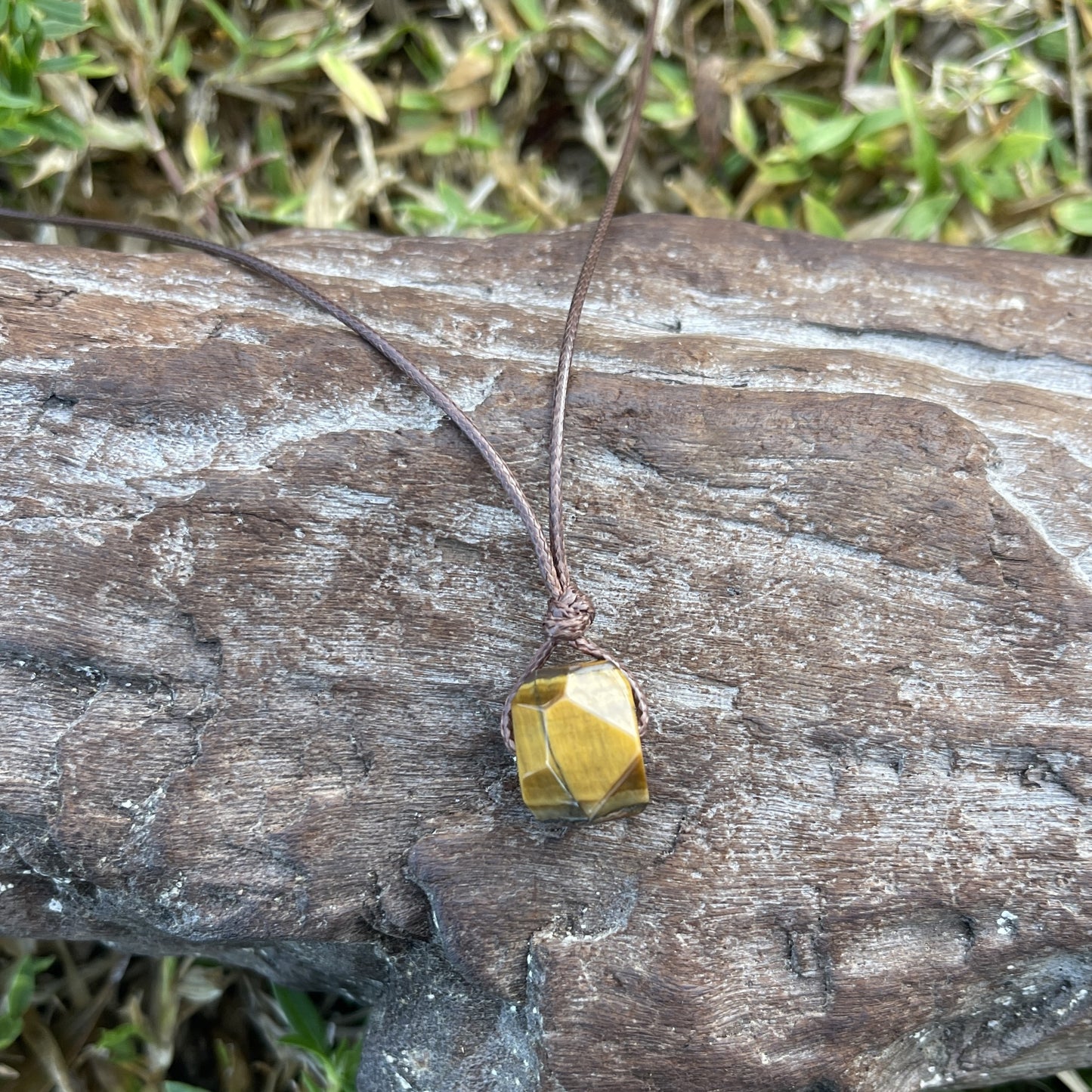 gold tiger eye necklace