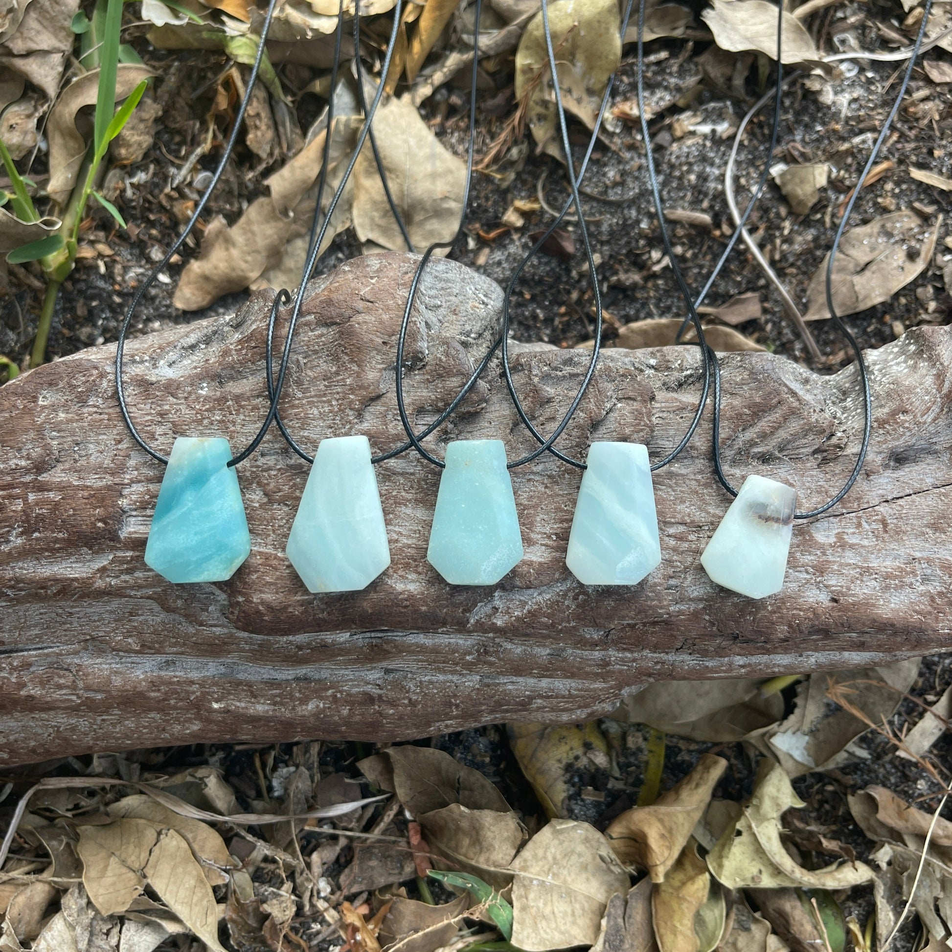 amazonite stone necklace