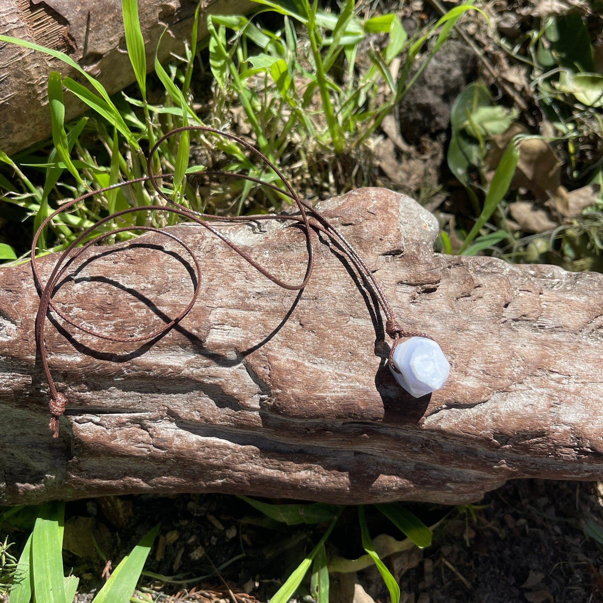 blue stone necklace