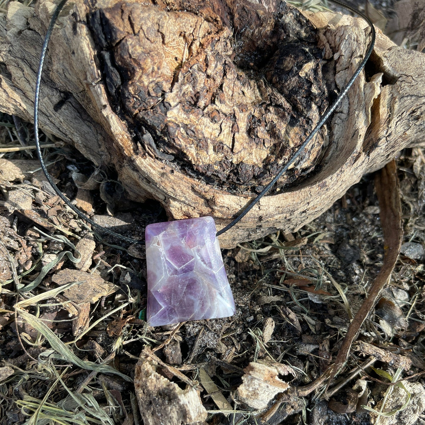 amethyst handmade necklace