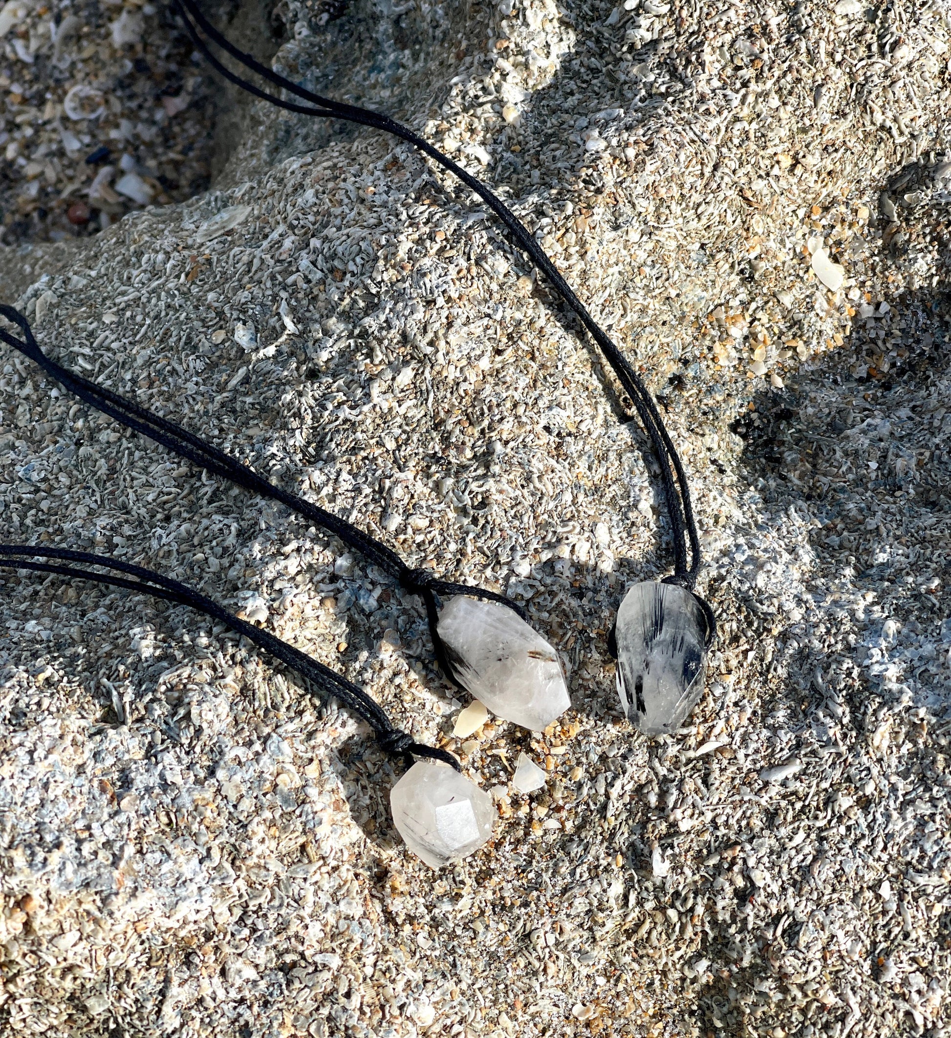 quartz necklace 