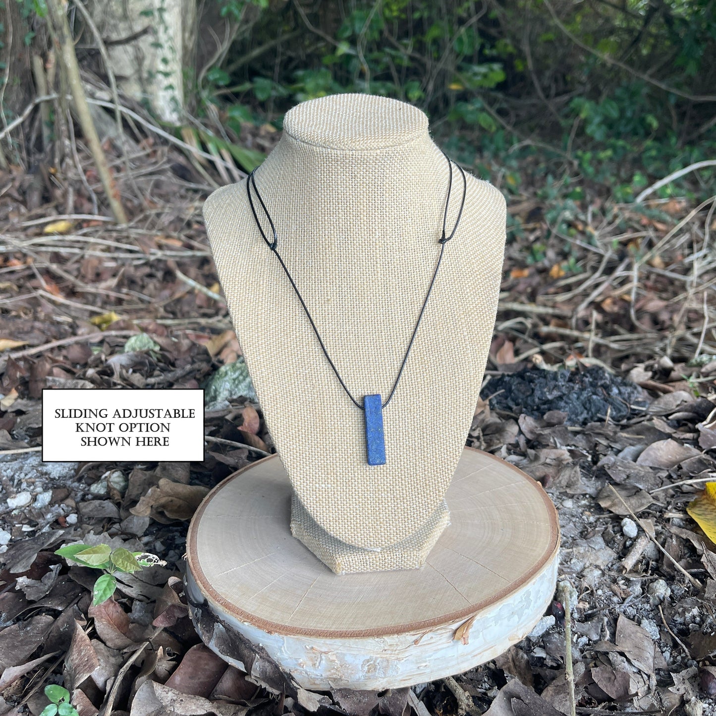 "Assyrian Decent" Royal Lapis Lazuli Slab Necklace